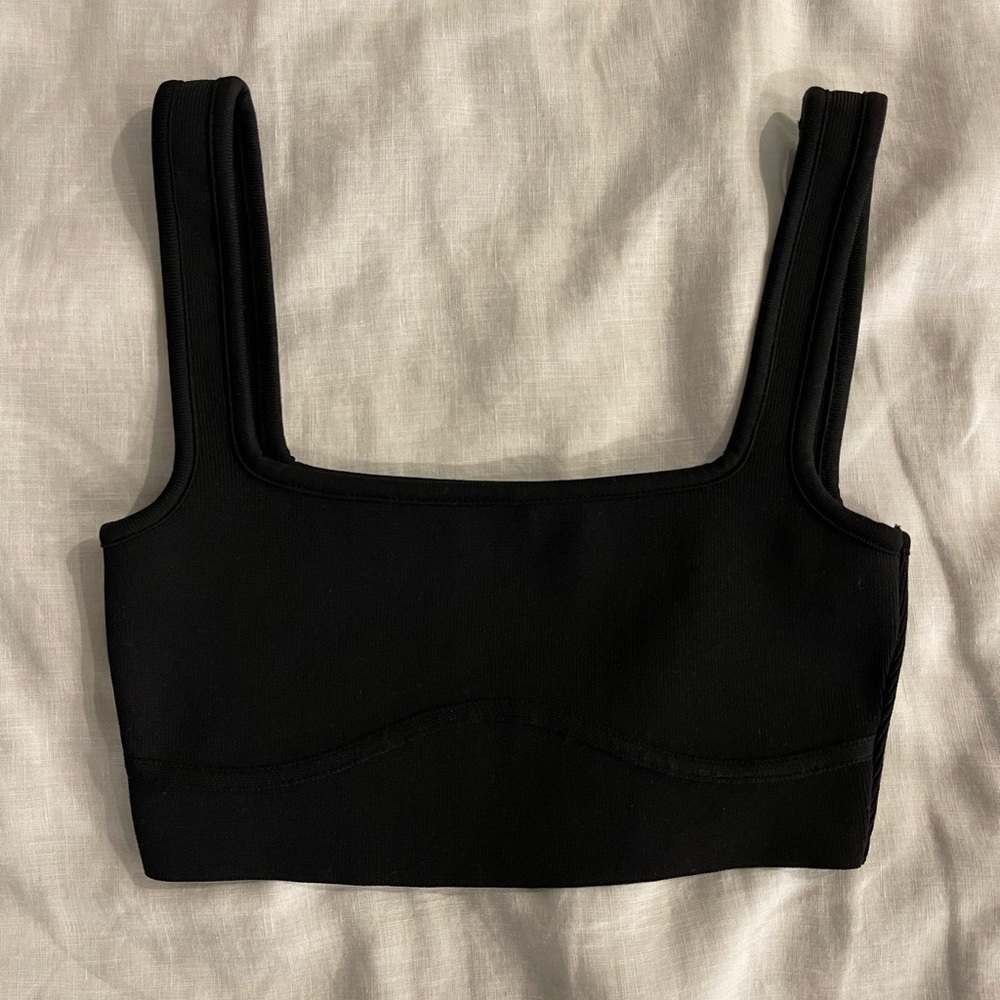 Zara knit crop top